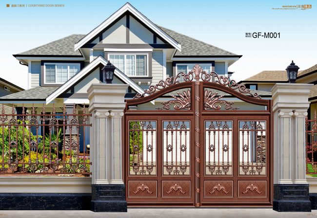 桂豐鋁藝豪華庭院大門GF-M001